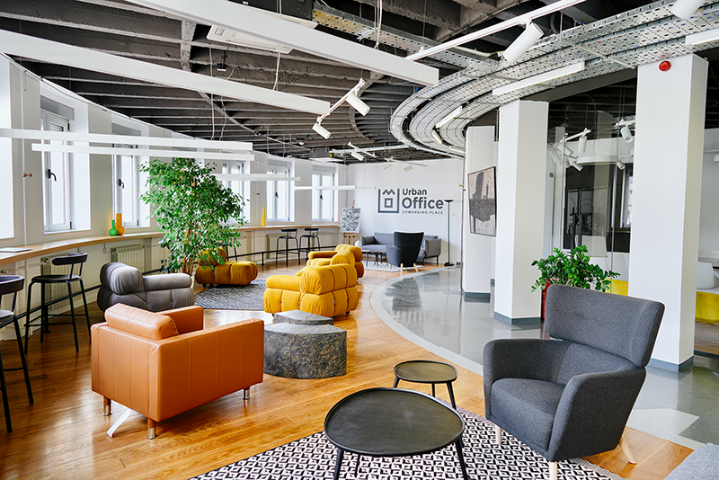 Urban Office Coworking WorkSpace