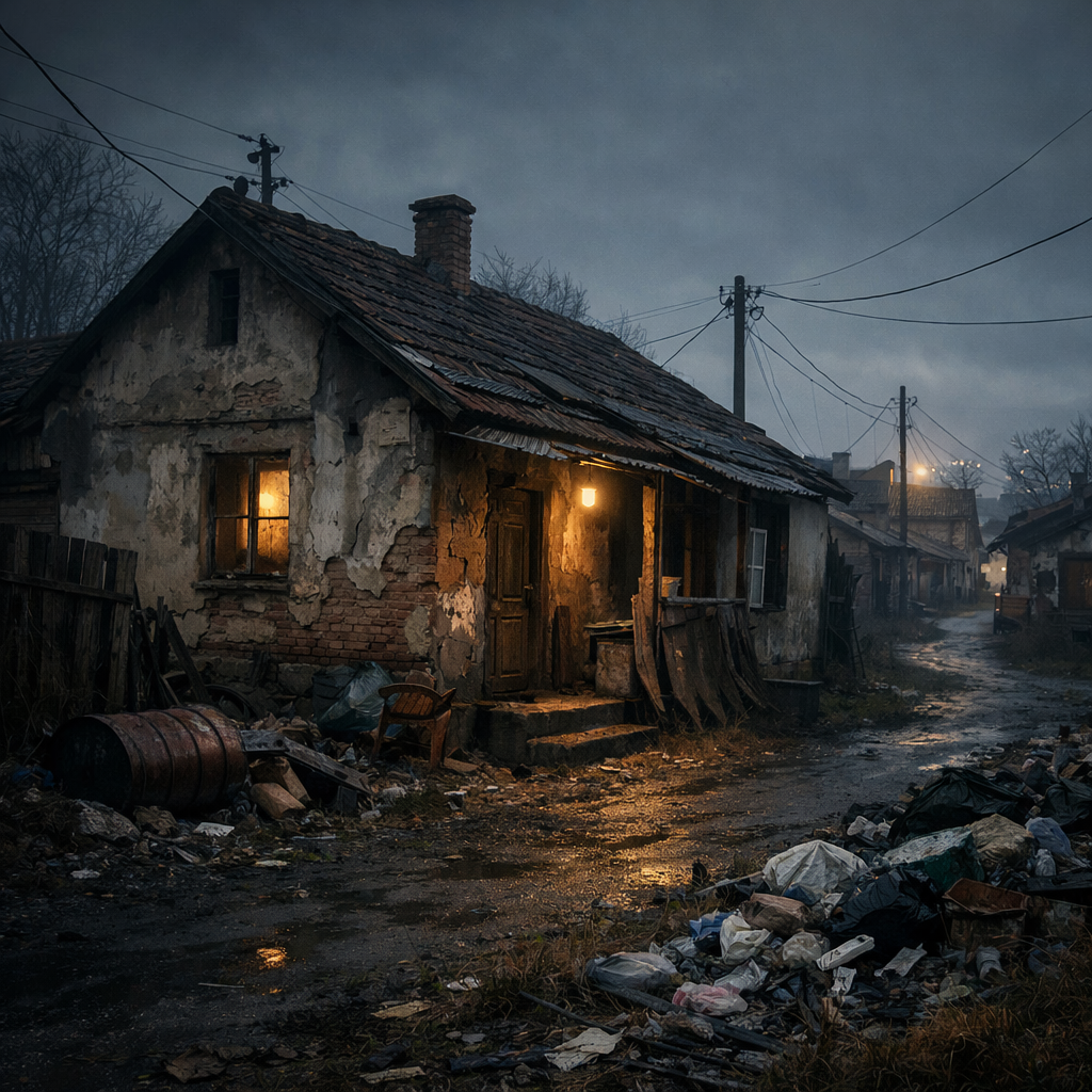 dark house